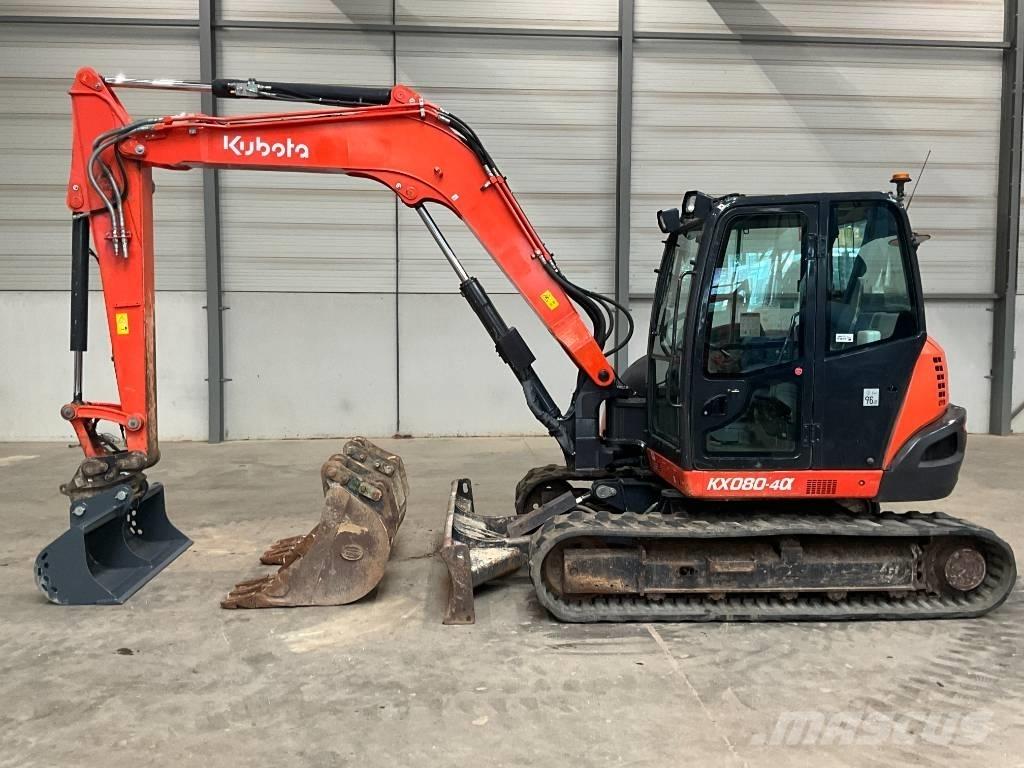 Kubota KX 080-4 A Mini pelle 7t-12t