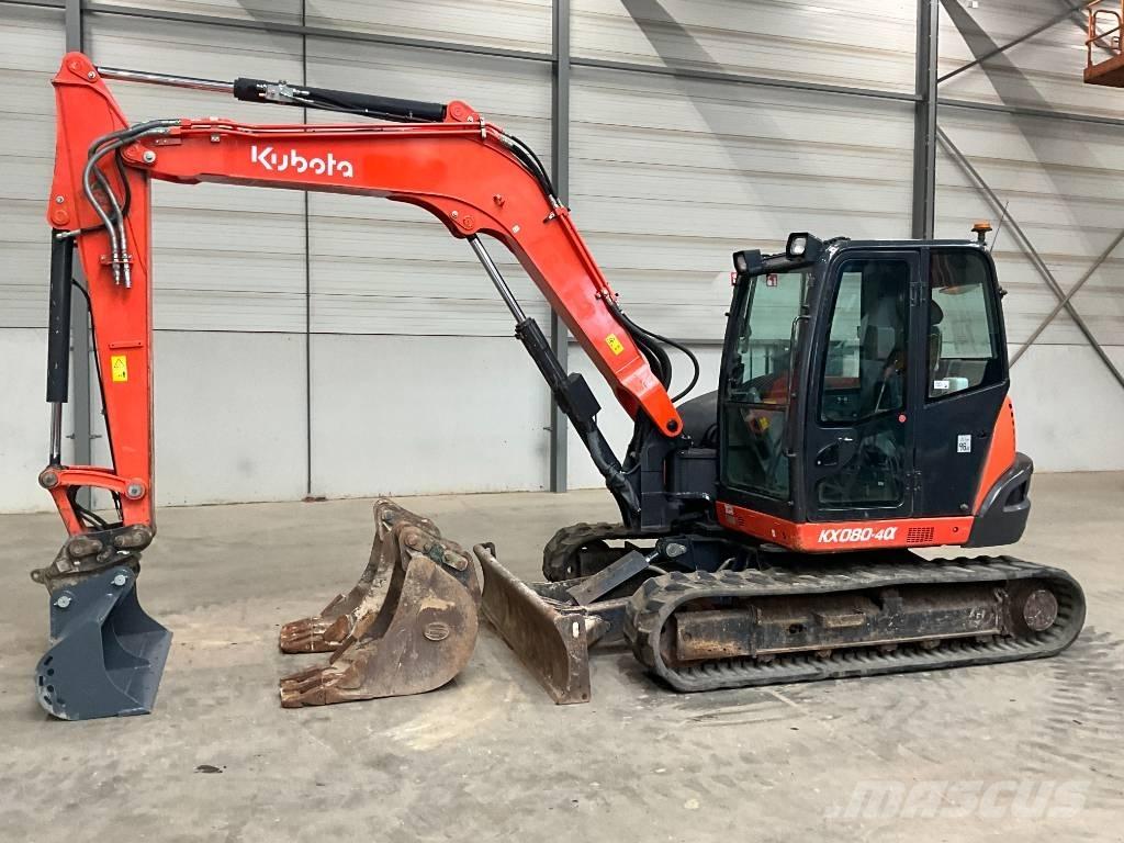 Kubota KX 080-4 A Mini pelle 7t-12t
