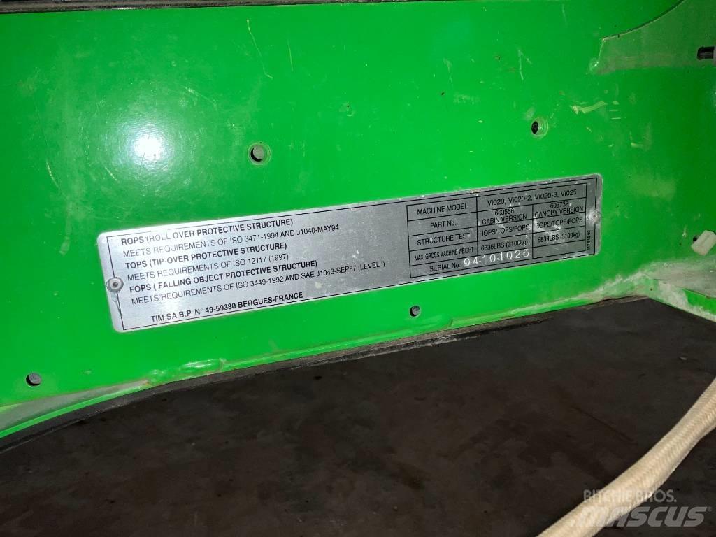 Yanmar Vio 20 / vio 25 Cabine