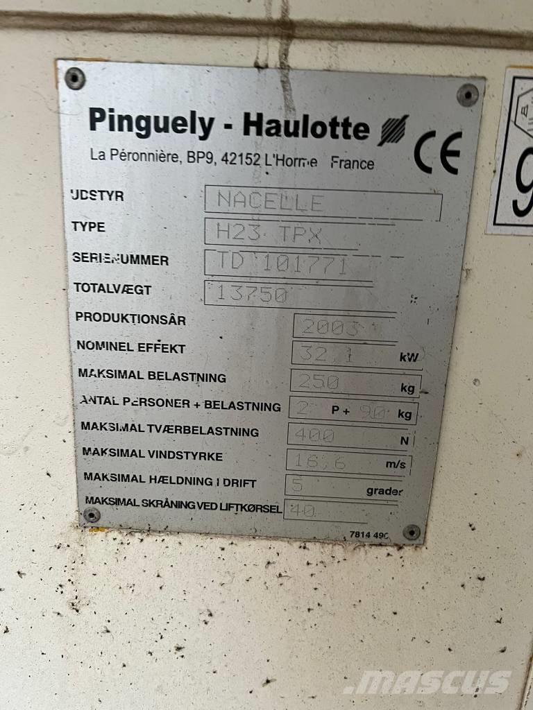 Haulotte H23 Ascenseurs de chantier
