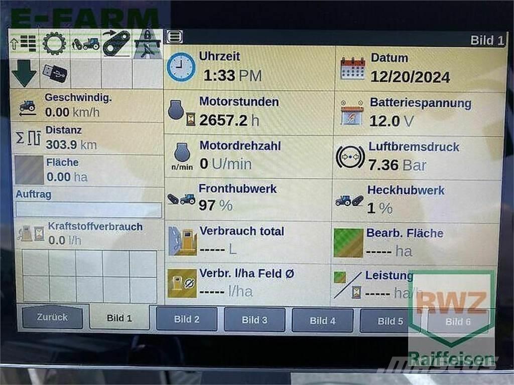 Steyr 6145 profi Tracteur