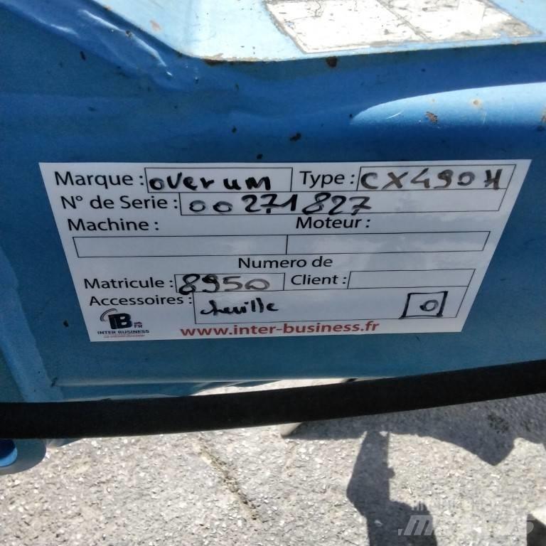 Överum CX 490H Charrue réversible