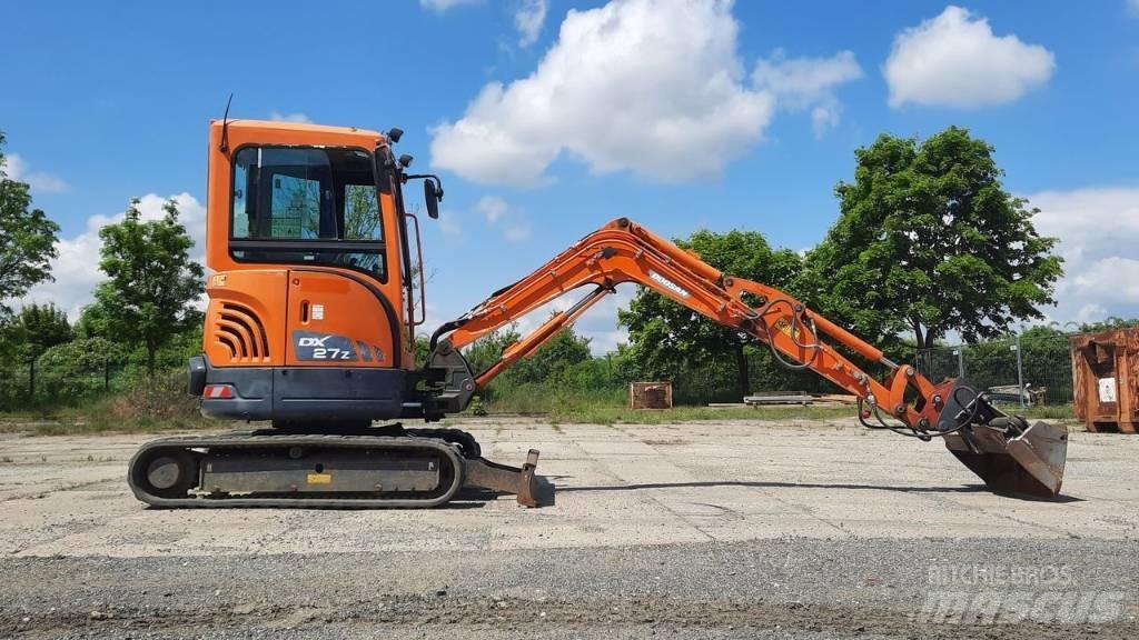 Doosan DX 27 Z Mini pelle < 7t
