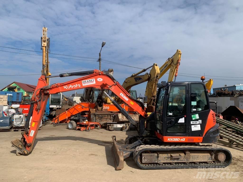 Kubota KX 080-4A Mini pelle 7t-12t