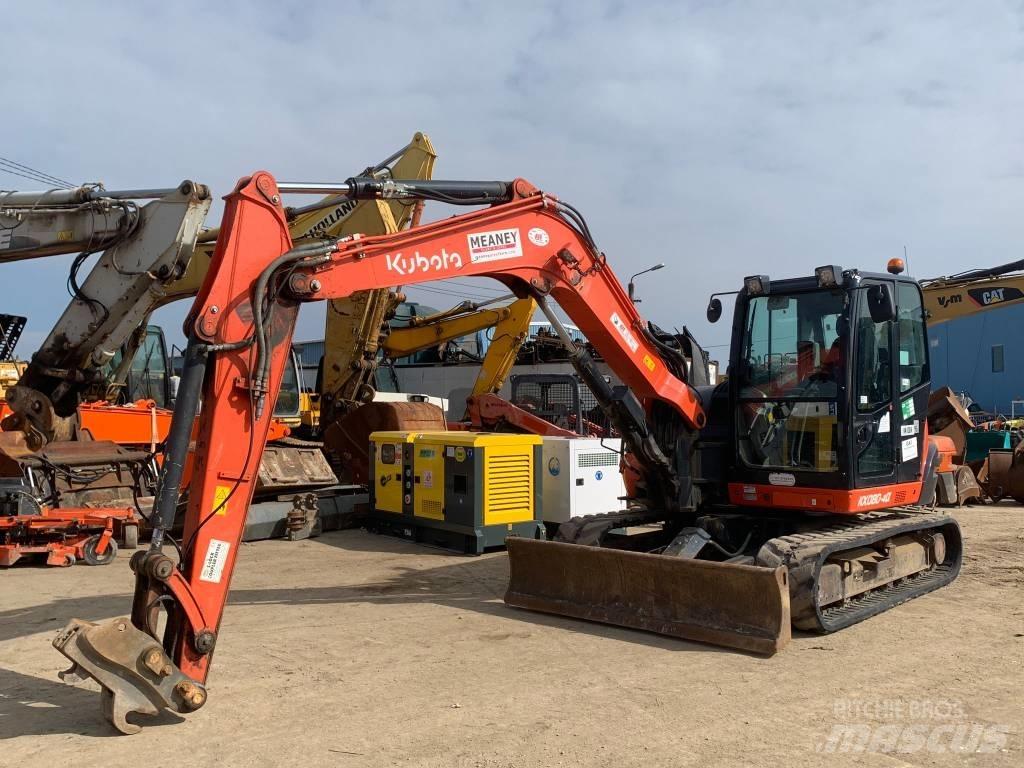 Kubota KX 080-4A Mini pelle 7t-12t