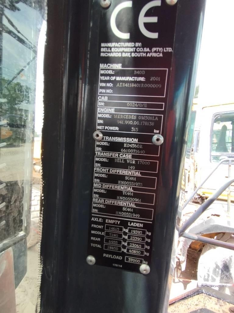 Bell B 40 D Tombereau articulé