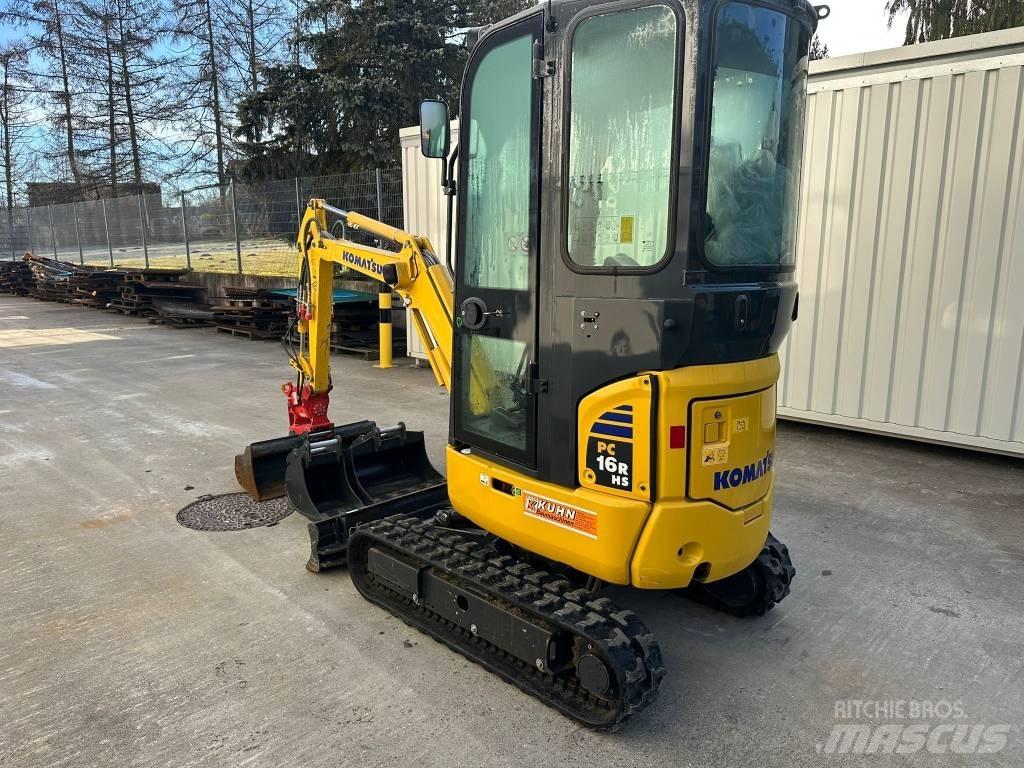 Komatsu PC 16 R-3HS Mini pelle < 7t