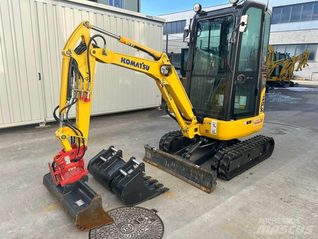 Komatsu PC 16 R-3HS Mini pelle < 7t