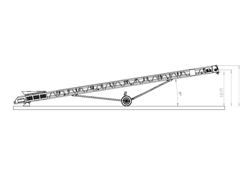  JP 3660 radial Convoyeur