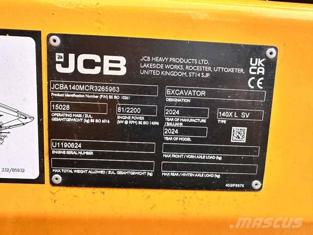 JCB 140 X Pelle sur chenilles