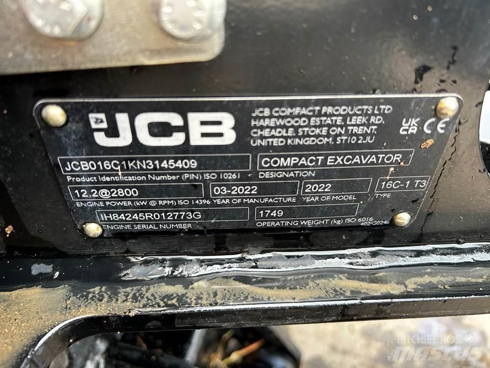 JCB 16C-1 Mini pelle < 7t