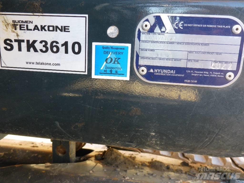 Hyundai HX180L Pelle sur chenilles