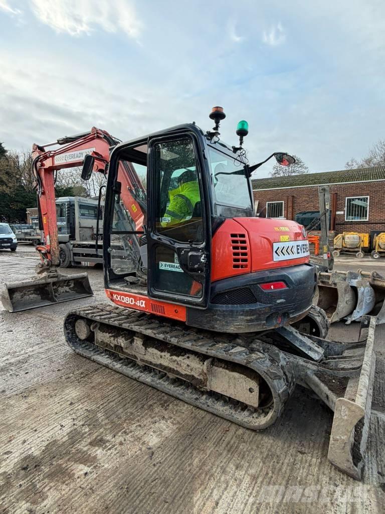Kubota KX 080-4 Mini pelle 7t-12t
