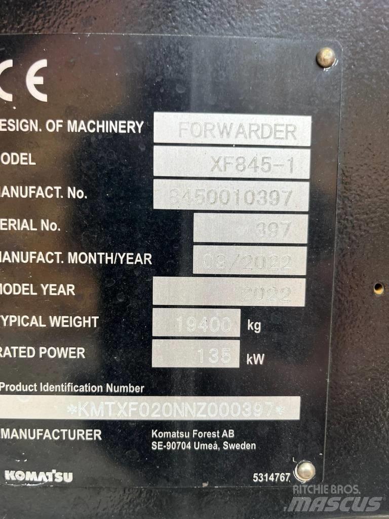 Komatsu 845-1 Porteur