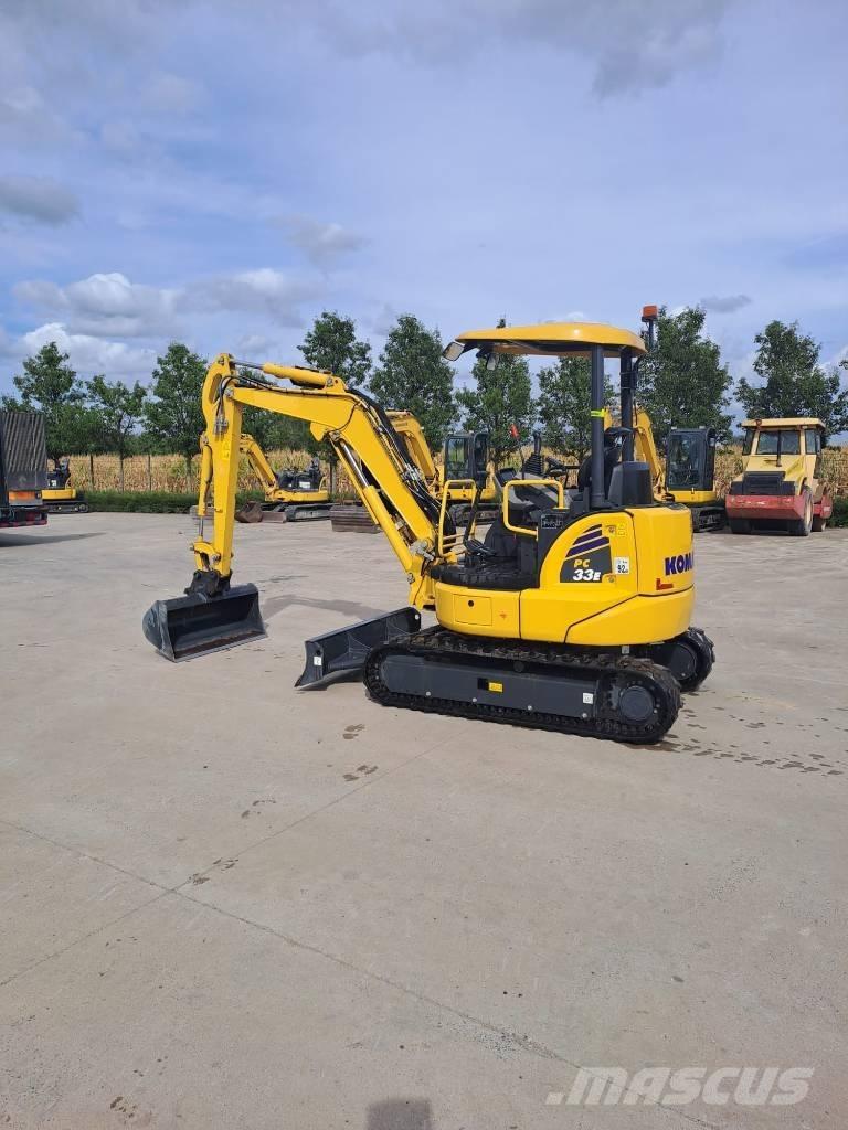 Komatsu PC33E-6 Mini pelle < 7t