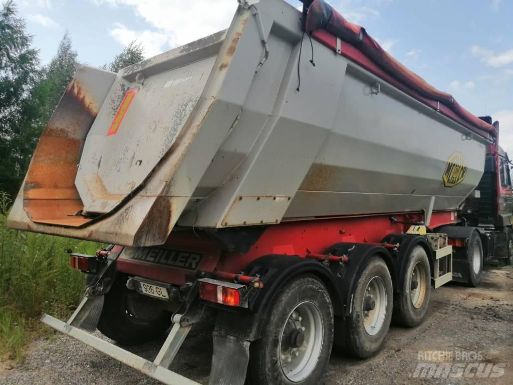 Meiller MHKS 41/3S Benne semi remorque