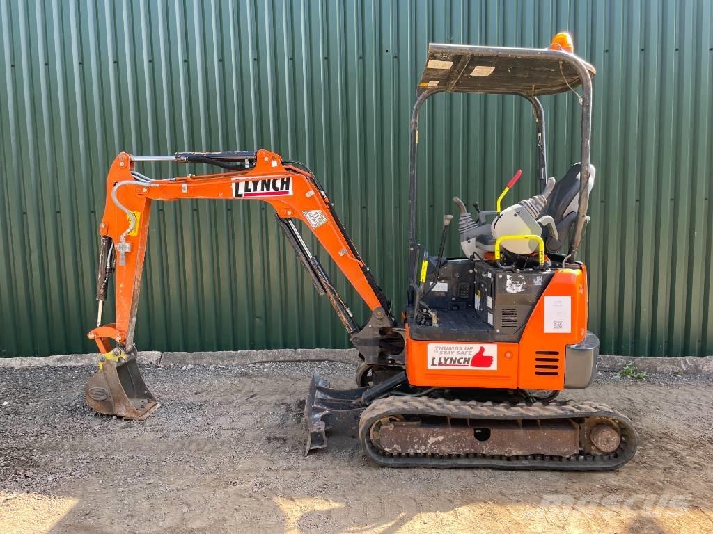 Hitachi ZX 19 U-6 Mini pelle < 7t