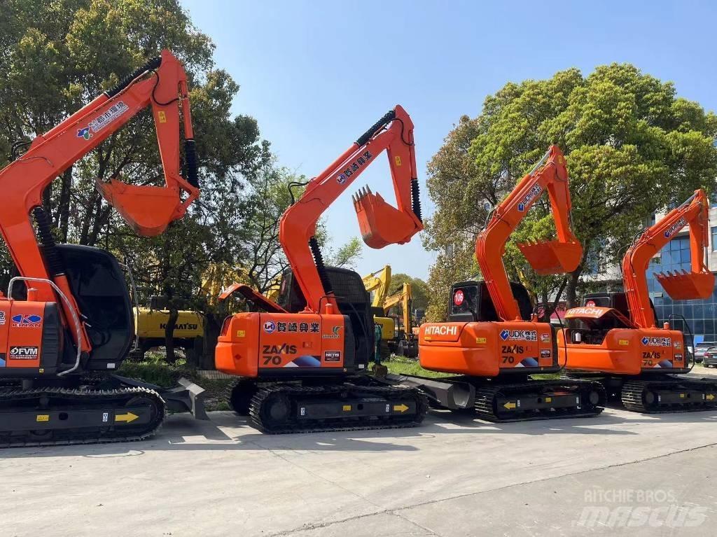 Hitachi ZX70 Pelle sur chenilles