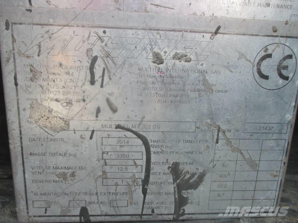 Multitel MT 202 DS Camion nacelle