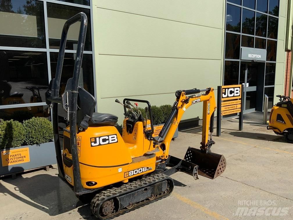 JCB 8008 Mini pelle < 7t