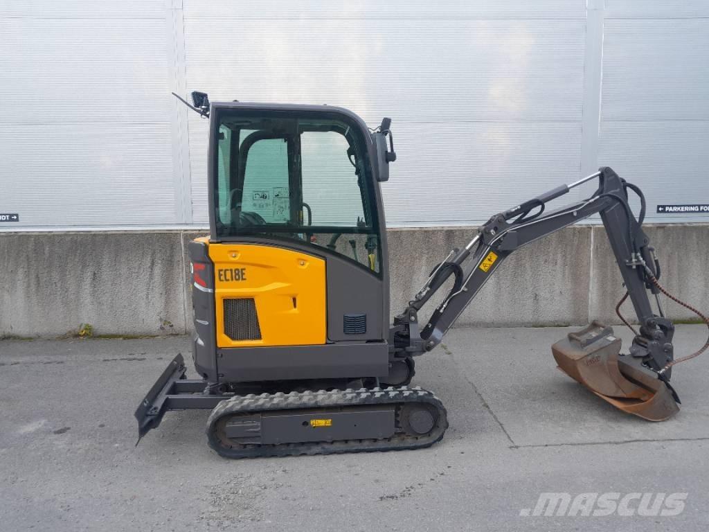 Volvo EC18E Mini pelle < 7t
