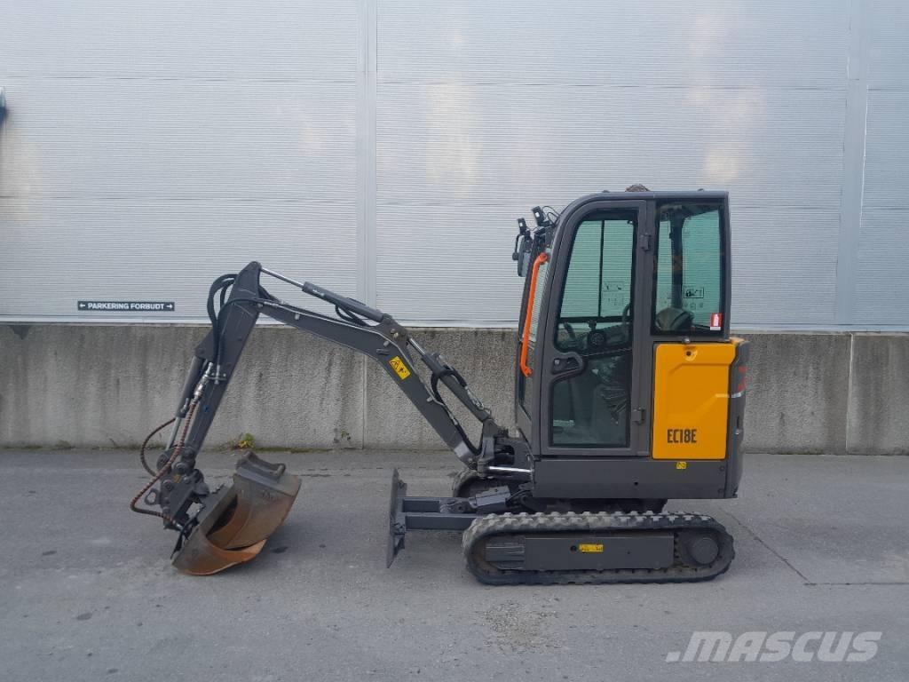 Volvo EC18E Mini pelle < 7t