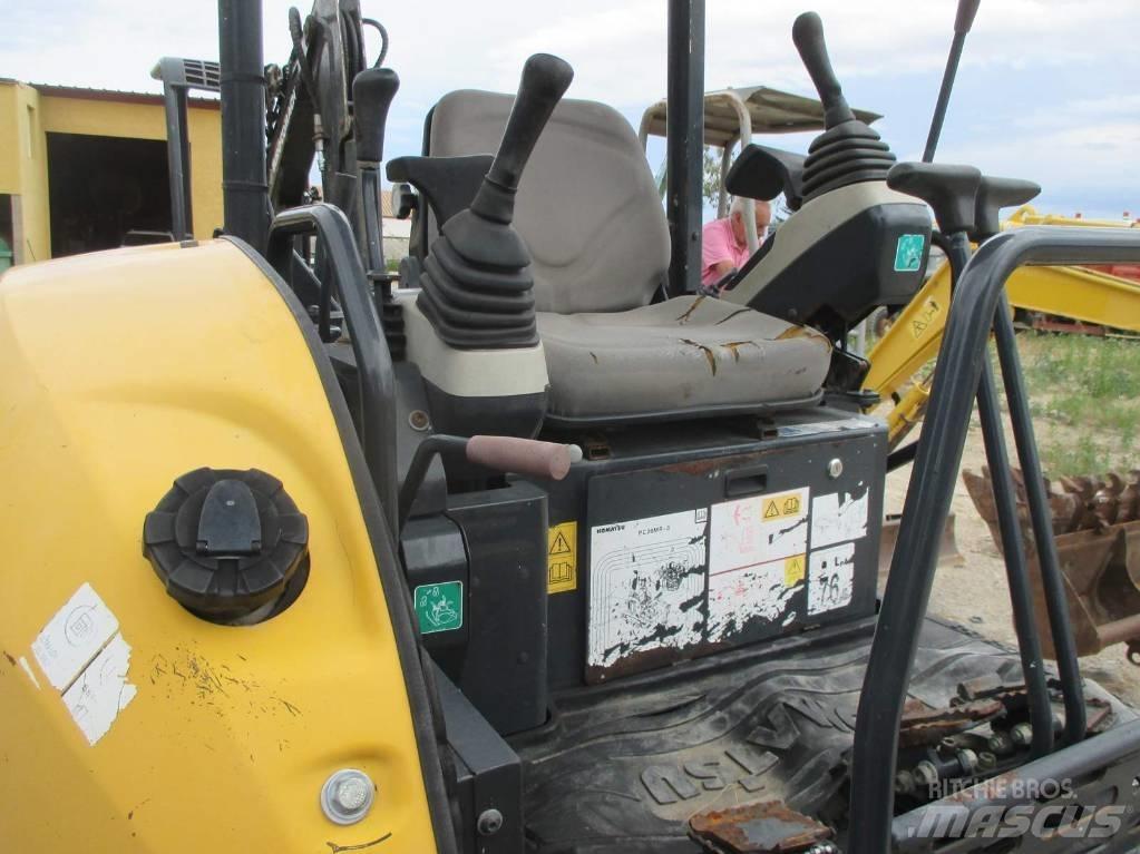 Komatsu PC 26 MR-3 Mini pelle < 7t