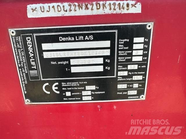 Denka-Lift DL 22 N Remorque nacelle