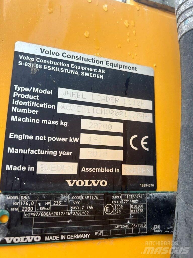 Volvo L110H Chargeuse sur pneus