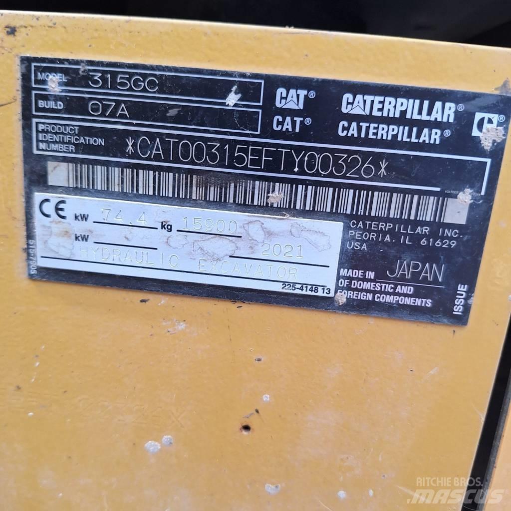 CAT 315 Pelle sur chenilles