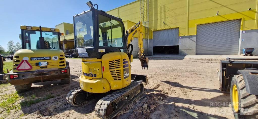 Komatsu PC 26 MR Mini pelle < 7t