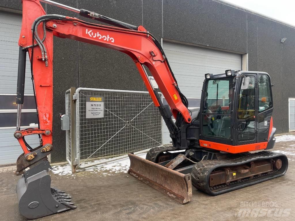Kubota KX080-4a Mini pelle 7t-12t