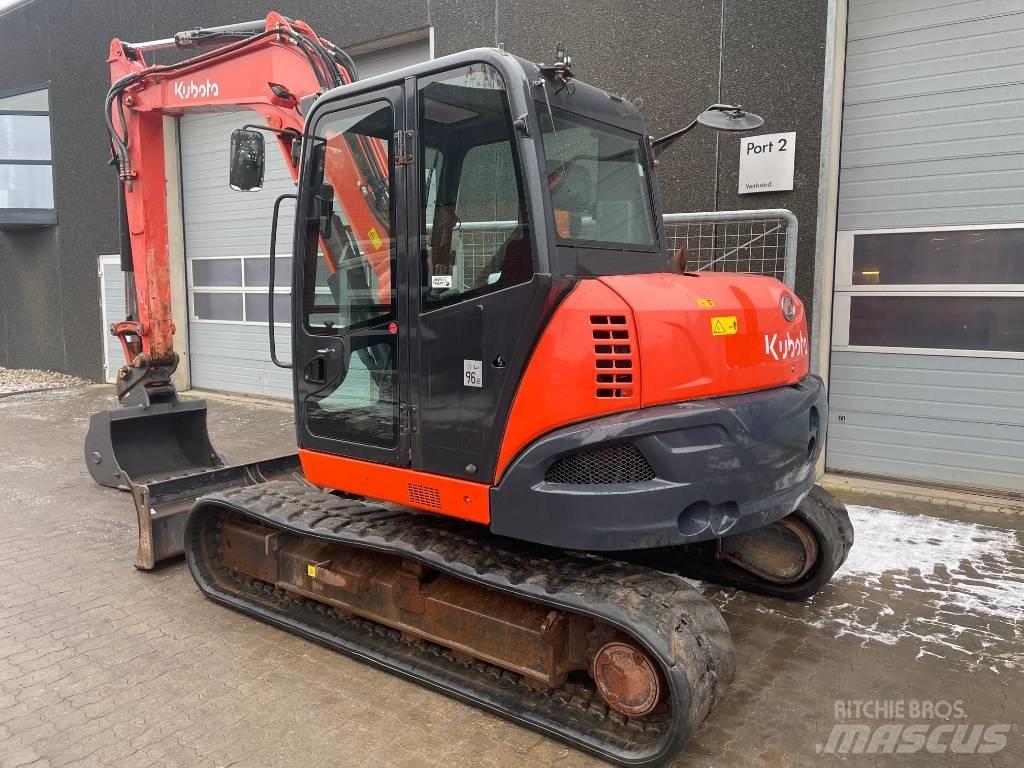 Kubota KX080-4a Mini pelle 7t-12t