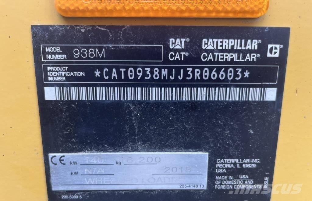 CAT 938 M Chargeuse sur pneus