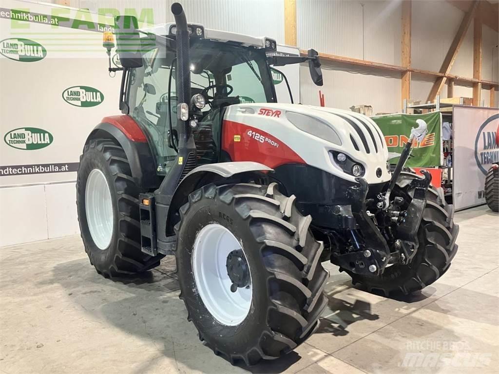Steyr 4125 profi Tracteur