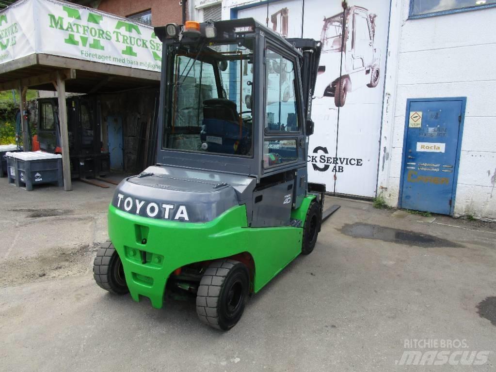 Toyota Elmotvikt Chariots élévateurs électriques