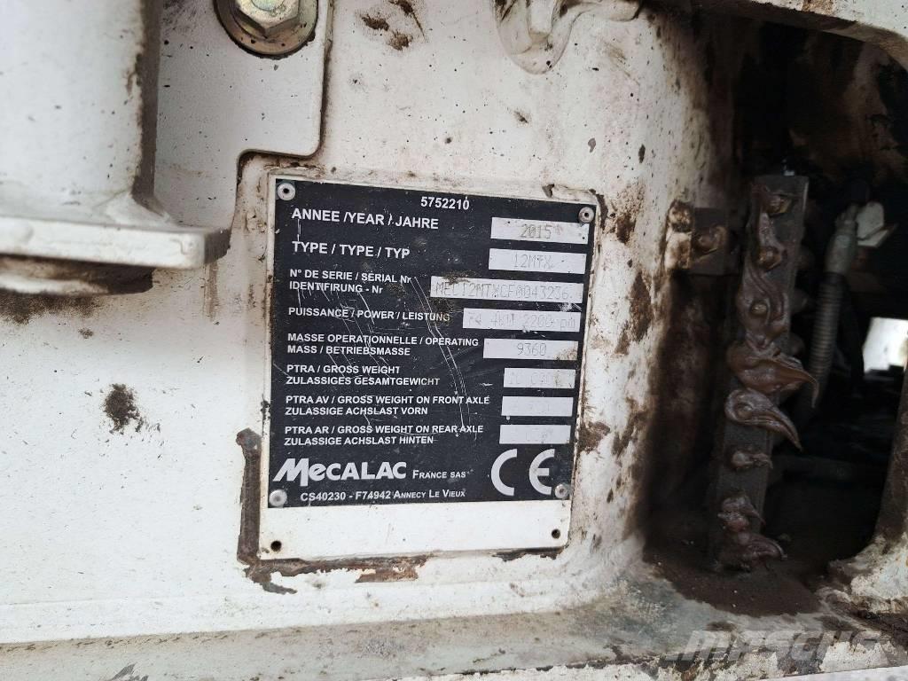 Mecalac 12 MTX Pelle sur pneus