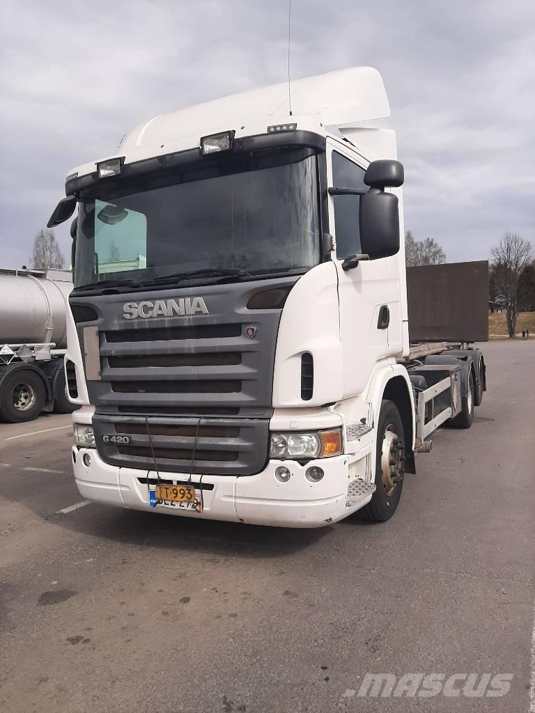 Scania G 420 Camion porte container