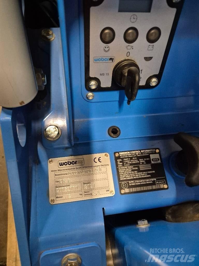 Weber CR 6 Plaque vibrante