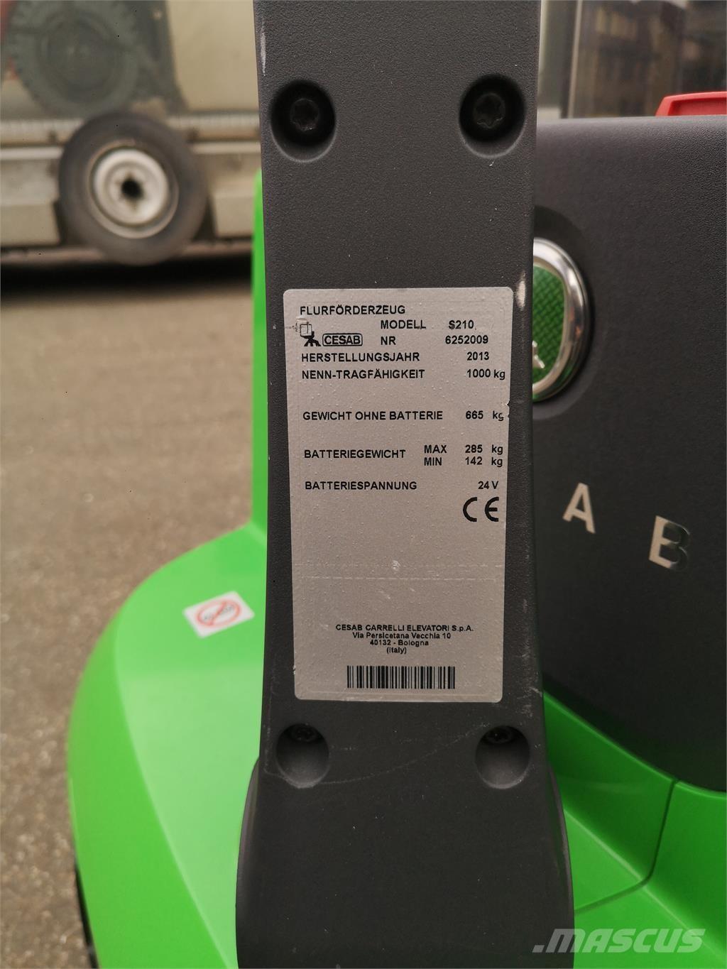 Cesab S210 Gerbeurs Automoteurs