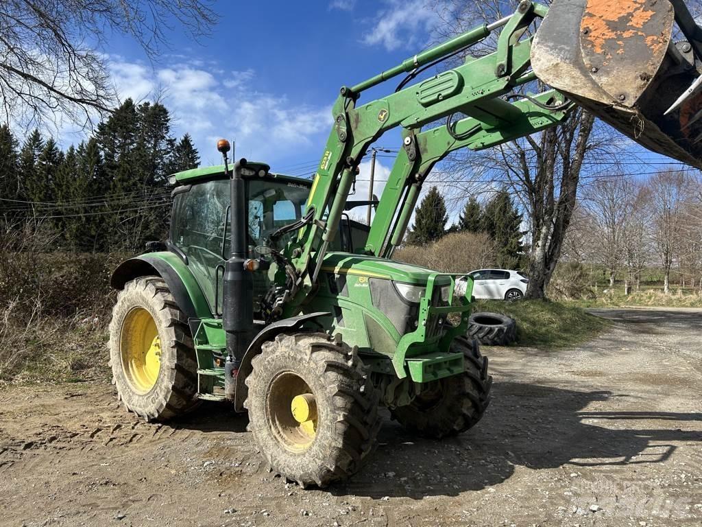 John Deere 6R 120 Tracteur