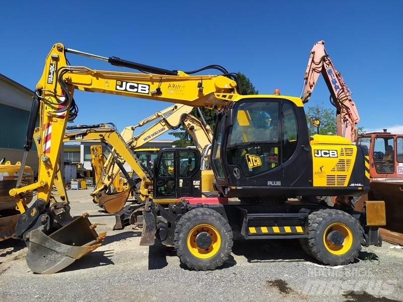 JCB JS 145 W Pelle sur pneus