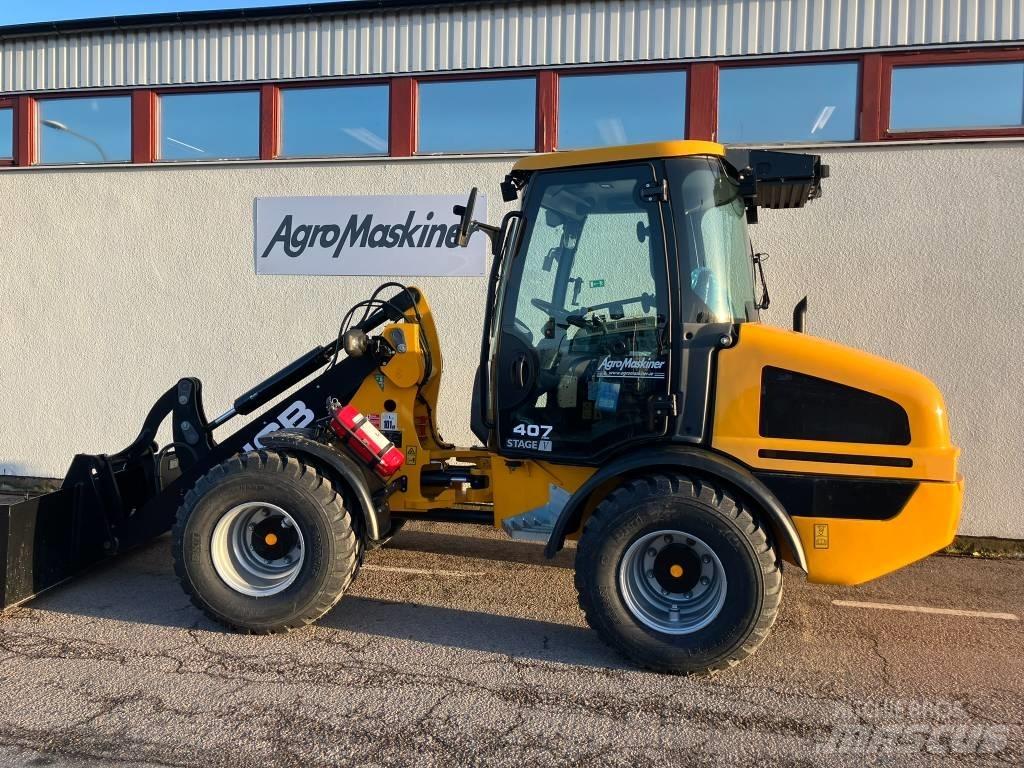 JCB 407 Chargeuse sur pneus