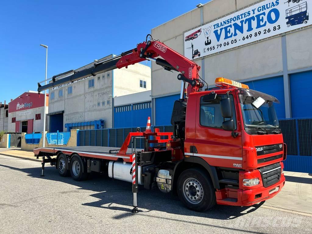 DAF 85410 Camion porte engin