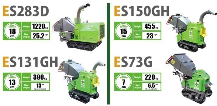  Ohashi ES73G Broyeur de végétaux