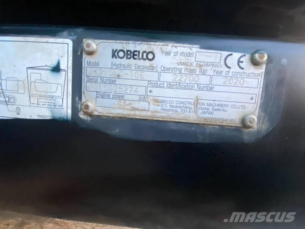 Kobelco SK210LC-10E Pelle sur chenilles