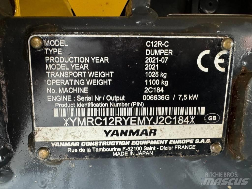 Yanmar C 12 RC Tombereau sur chenilles