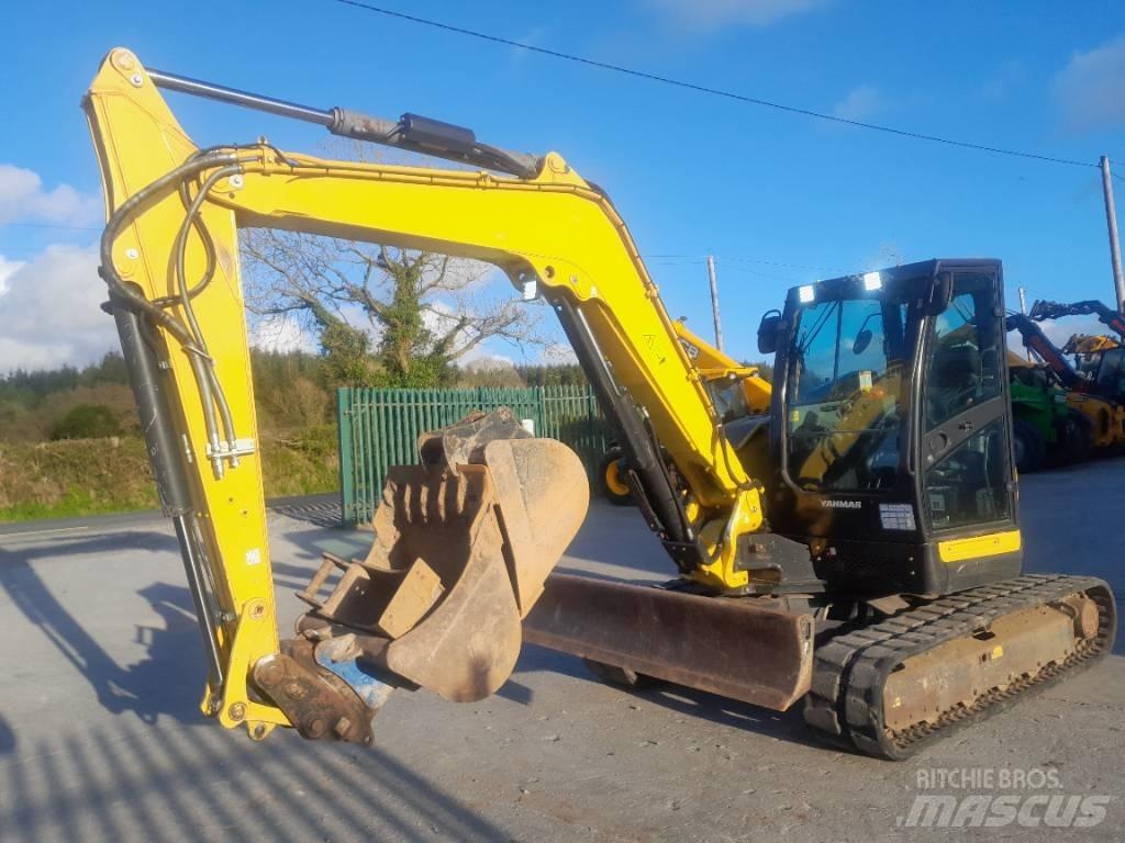 Yanmar Vio 82 Pelle sur chenilles