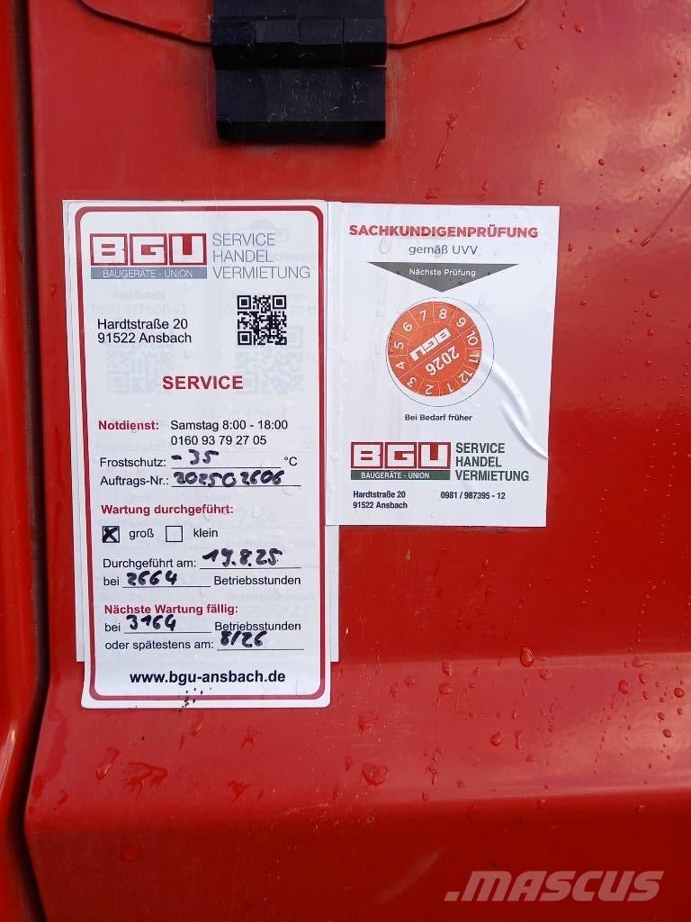 Manitou 220 TJ + Nacelles télescopiques