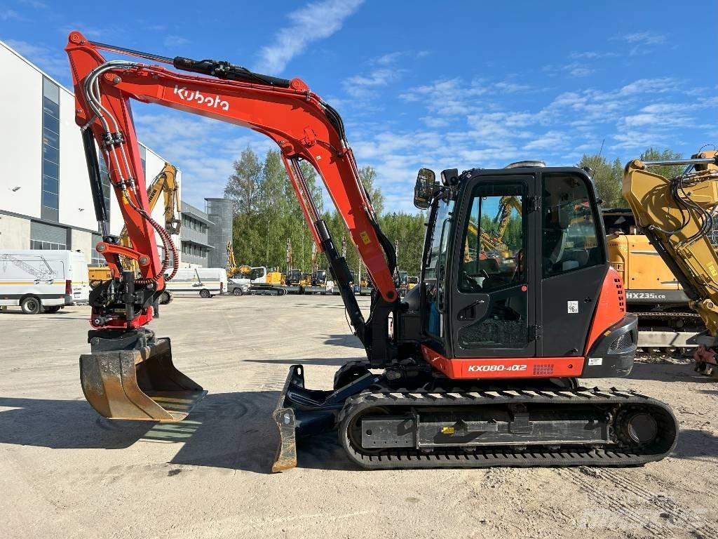 Kubota KX 080-4 A2 Mini pelle 7t-12t